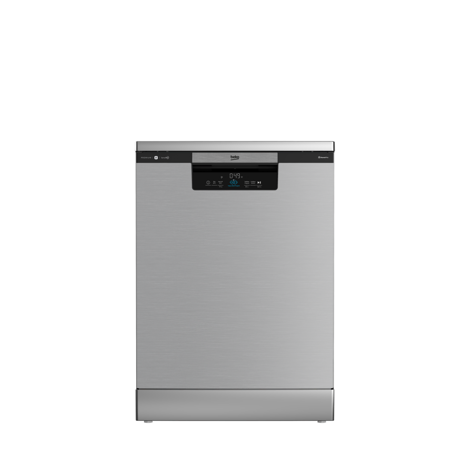 Beko B 811 i Yapay Zekalı İnoks Solo Bulaşık Makinesi
