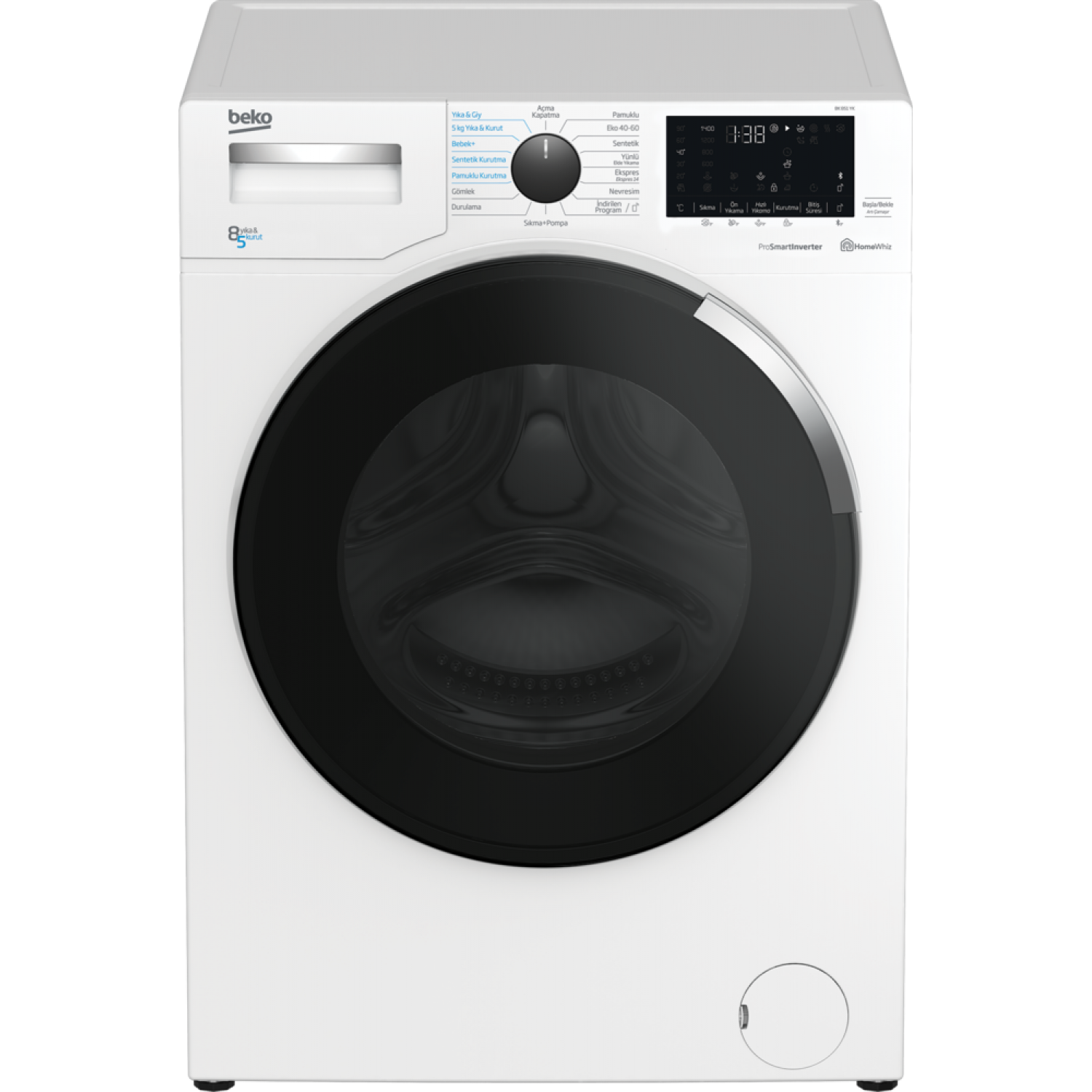 BK 851 YK Kurutmalı Çamaşır Makinesi BK 851 YK Kurutmalı Çamaşır Makinesi