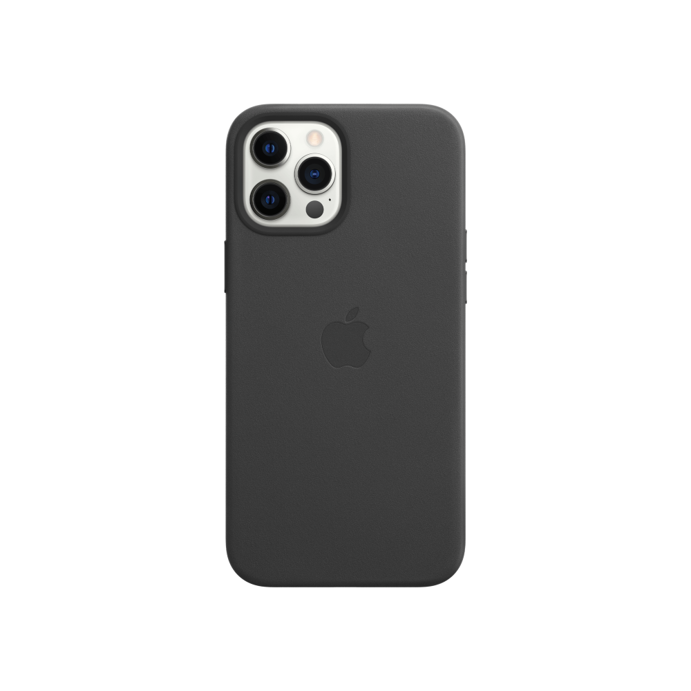 iPhone 12 Pro Max Deri Kılıf Siyah