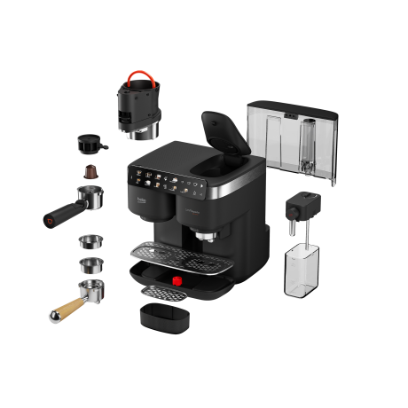 TEM 8690 Caffe Experto® Deluxe Türk Kahvesi & Yarı Otomatik Espresso Makinesi